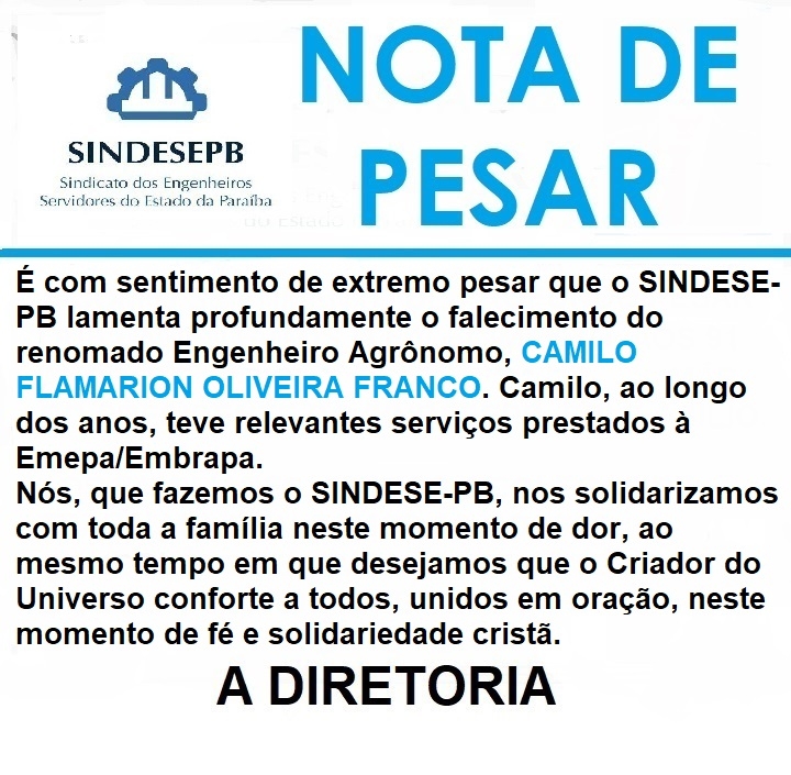 Nota de Pesar