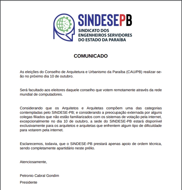 Comunicado